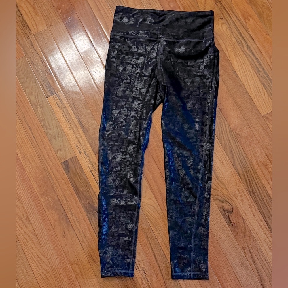 Mono B Black Textured Leggings